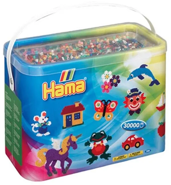 HAMA Midi Pärlor 30 000 st 22 Färger Mix - 0867